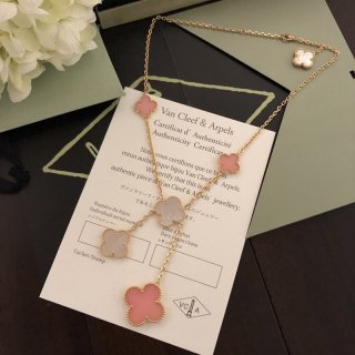 Van Cleef & Arpels Magic Alhambra Replica Necklace vab15119, very popular worldwide