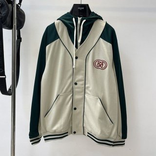 23FW Gucci GG Hooded Jacket Replica - Attention-grabbing! guq18043