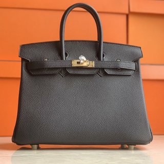 Eye-catching color Hermes Birkin 25 replica Togo gold hardware ery15789