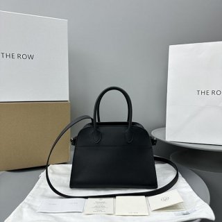 High quality THE ROW replica Margaux 10 leather bag zam36633