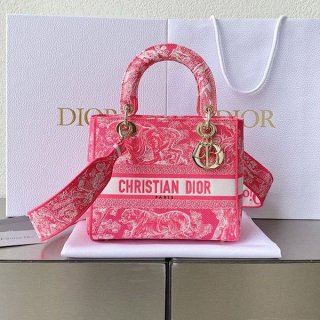 ★Popular in Japan! Dior Lady D-Light Medium Bag Replica del18210