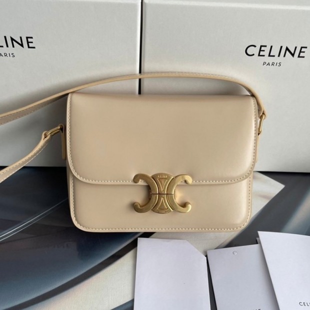 Domestic shipping★Celine shoulder bag copy Teen Triomphe bag Cec26596