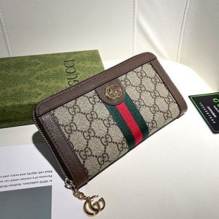 Recommended Gucci Beige GG Supreme Wallet Replica gus28340
