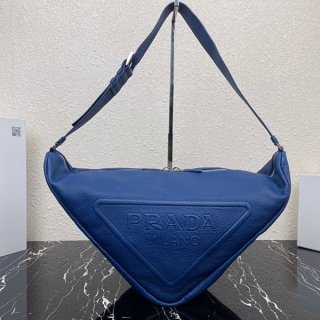 Luxury brand Prada triangle leather shoulder bag replica puz79610