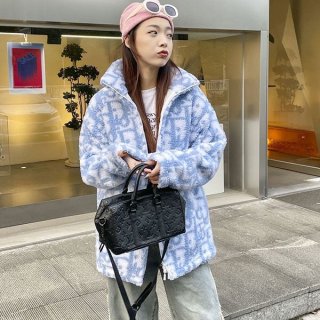 Hard to find! Dior Oblique Lambswool Jacket Replica deb54923