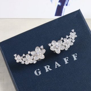 Replica Graff Wildflower Diamond Ear Climber Earrings guc49775