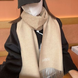Popular all over the world? Loewe Anagram Cashmere Scarf Replica lob64108