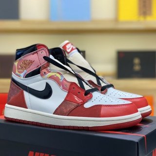 Air Jordan 1 Spiderman Replica ◆Hard to Find◆Nike Retro Sneakers DV1748-601