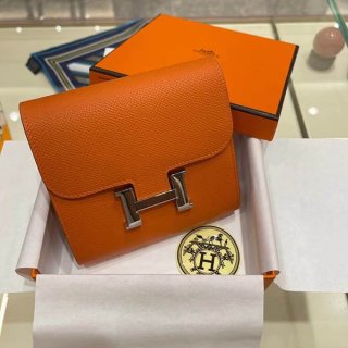 Hermes Constance Slim Replica Epson Silver Hardware he19092