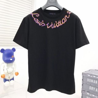 Super Hot Topic! ◆? Louis Vuitton T-shirt replica top short sleeve men's red vuk63558