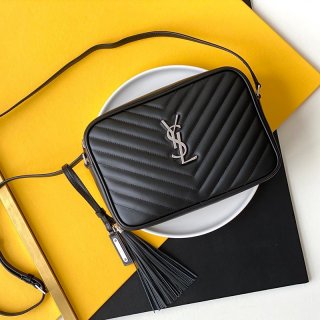 Very popular Saint Laurent shoulder bag copy ☆ Lou quilted leather camera bag Sak48634