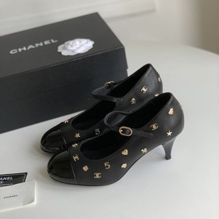 Chanel Icon Charm Pumps Replica Coco Mark shu00703