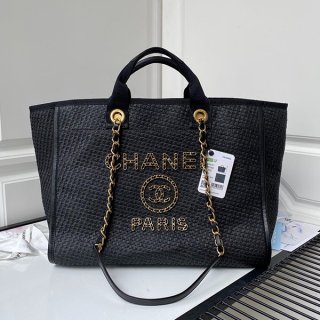 Rare color Chanel replica Deauville tote bag 2way sho25396