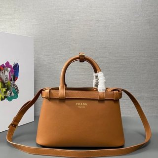 ☆Super popular☆Prada belted small leather handbag replica puw48009