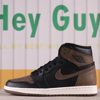 ljr Nike Air Jordan 1 Replica High OG Palomino Black/Metallic Gold-Palomino-Sail DZ5485-020