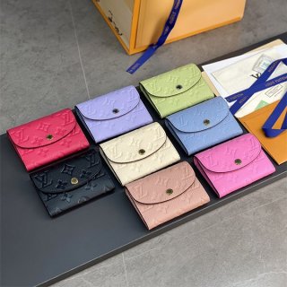 Beautiful colors★Louis Vuitton Replica Portemonne Rosari Folding Wallet 8 colors M82392