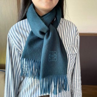 Very popular! Loewe copy cashmere scarf lom92313