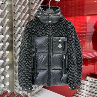 Moncler Aucun Tweed Down Jacket Replica mox27483