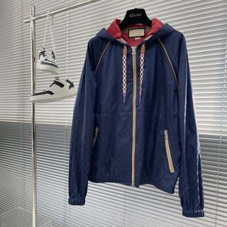 Extremely hard to find? Gucci GG nylon windbreaker jacket replica guv53760