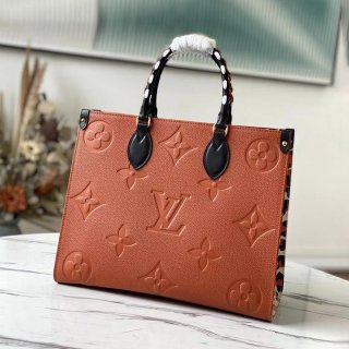 Louis Vuitton On the Go MM Replica Tote Bag Monogram vus43707