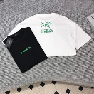 A lovely Jil Sander + x Arc'teryx fake reflective collaboration T-shirt, unisex, 2 colors, Jih05398