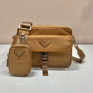 Extremely rare! Prada ReNylon Saffiano leather shoulder bag replica pup98248