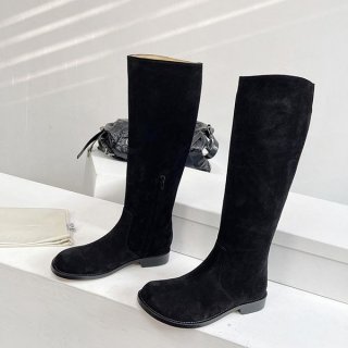 Lowest price challenge Loewe calf leather long boots replica los59255