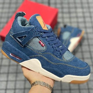 Levi's x Nike Replica Air Jordan 4 Retro Denim/Denim AO2571401