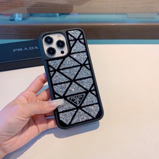 Prada Crystal Smartphone Case Replica iPhone14Pro/14ProMax pum71653
