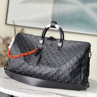 Eye-catching color? Louis Vuitton Boston bag Keepall Bandouliere 50 fake M44470
