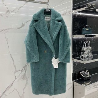 Immediate delivery Max Mara Icon Teddy Bear Coat Replica Double Breasted mae73611