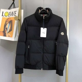 New sale Moncler down jacket replica black mou06525