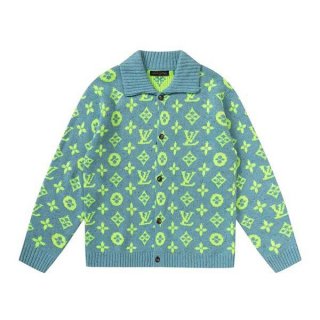 Very popular! Louis Vuitton Monogram Knit Bomber Jacket Replica vuy13594