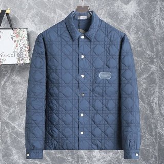 High Quality Dior Replica Cannage Quilted Overshirt 313C509B A767C120