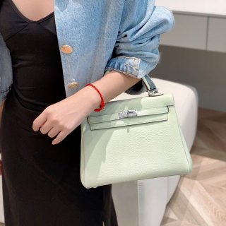 Very popular: Hermes replica Kelly 25cm with inner stitching and silver hardware erp04598