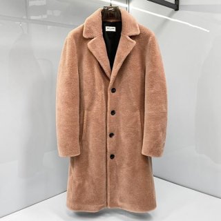 The hottest topic! Saint Laurent copy wool tailored maxi coat Sal05433