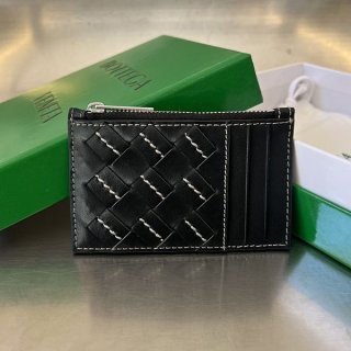 High quality? Bottega Veneta zipper card case replica bov65055