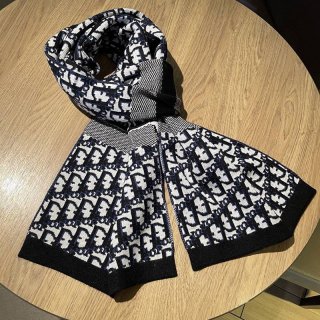 ☆Super popular☆Dior scarf copy★Featured in Very★Virgin wool stole deu83390