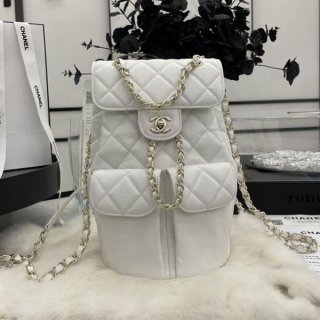 Eye-catching color Chanel backpack rucksack copy shj63133