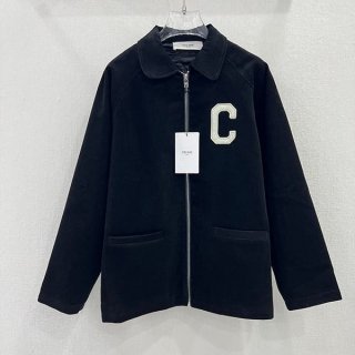 Attention Celine HOMME Cotton Corduroy Jacket Replica 2Q772580W
