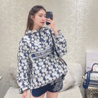 Replica Dior Etoile Technical Taffeta Jacquard Anorak 217C10A2977_X5803