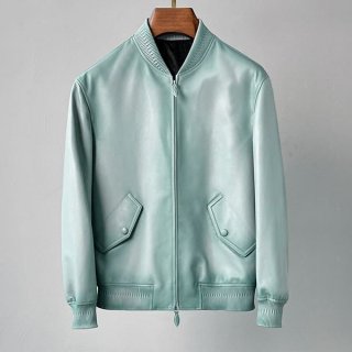 New on Sale: Berluti Replica Leather Scritto Bomber Jacket BEC48997