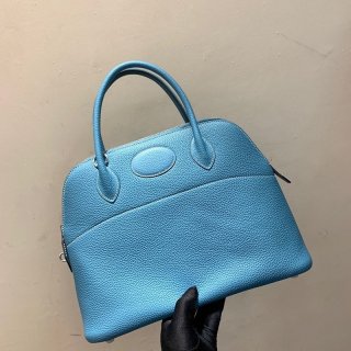 No customs duties Hermes Bolide 31 Replica Etoupe Silver Hardware ero66320