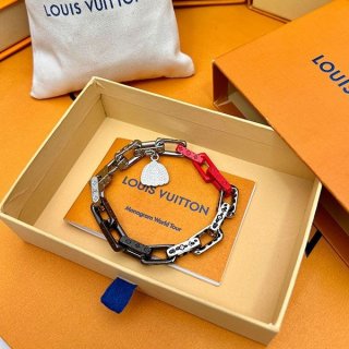 Louis Vuitton LV x Yayoi Kusama Bracelet Monogram Chain M0976M