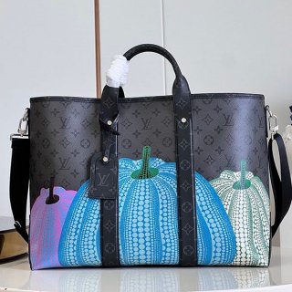 Louis Vuitton LV×YK Yayoi Kusama Replica Weekend Tote Bag M46434