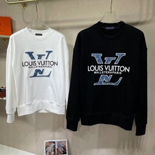 Cute Louis Vuitton Hoodie Replica Mix Monogram Sweatshirt vud54794