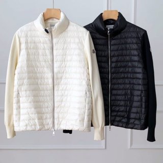 Recommended Moncler replica down padded wool cardigan in 2 colors moi22410