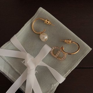 Dior PETIT CD earrings replica ★ resin pearl dee56154