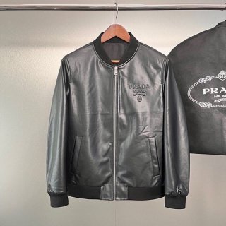 Very popular all over the world? Prada Men's Sheepskin Jacket Replica PUW42233