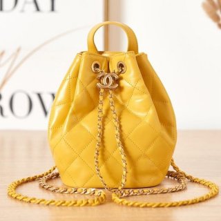 New and hard to find Chanel Matelasse bucket bag replica AS321
